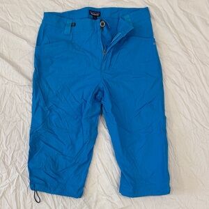 Patagonia Blue Outdoor Capri Pants